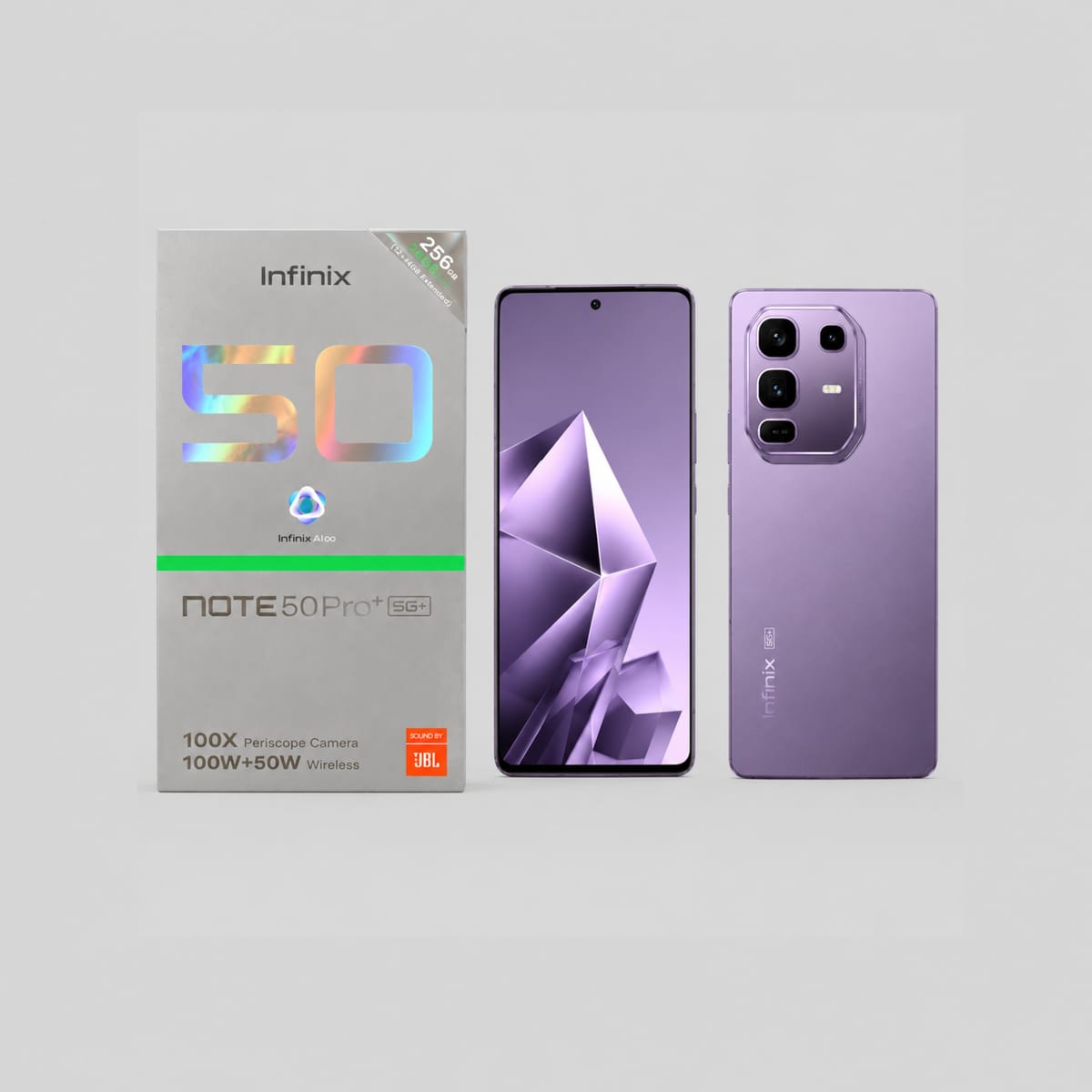 New infinix NOT 50 Pro+, 256GB
