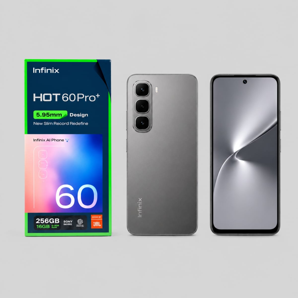 New infinix HOT 60 Pro+, 256GB