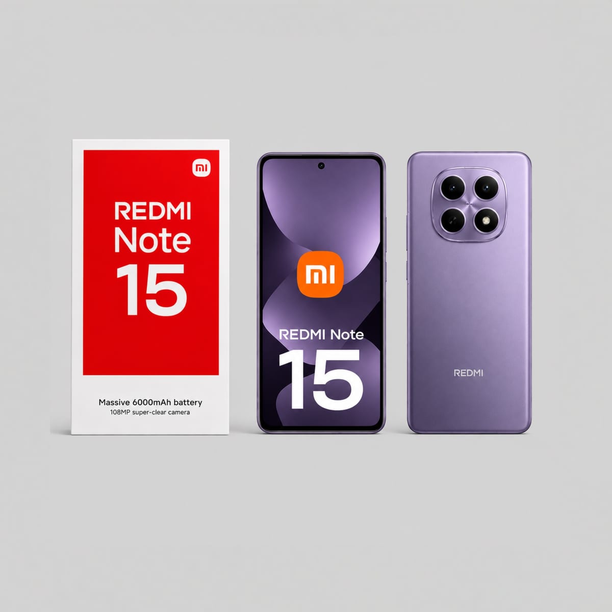 New redmin Note 15, 256GB