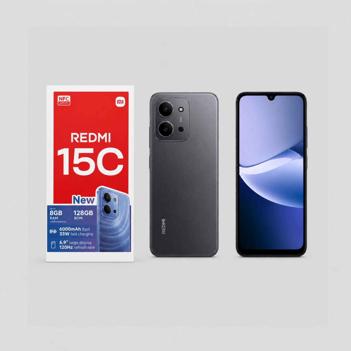 New redmin 15C, 128GB
