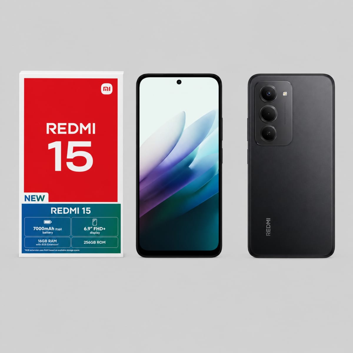 New redmin 15, 256GB
